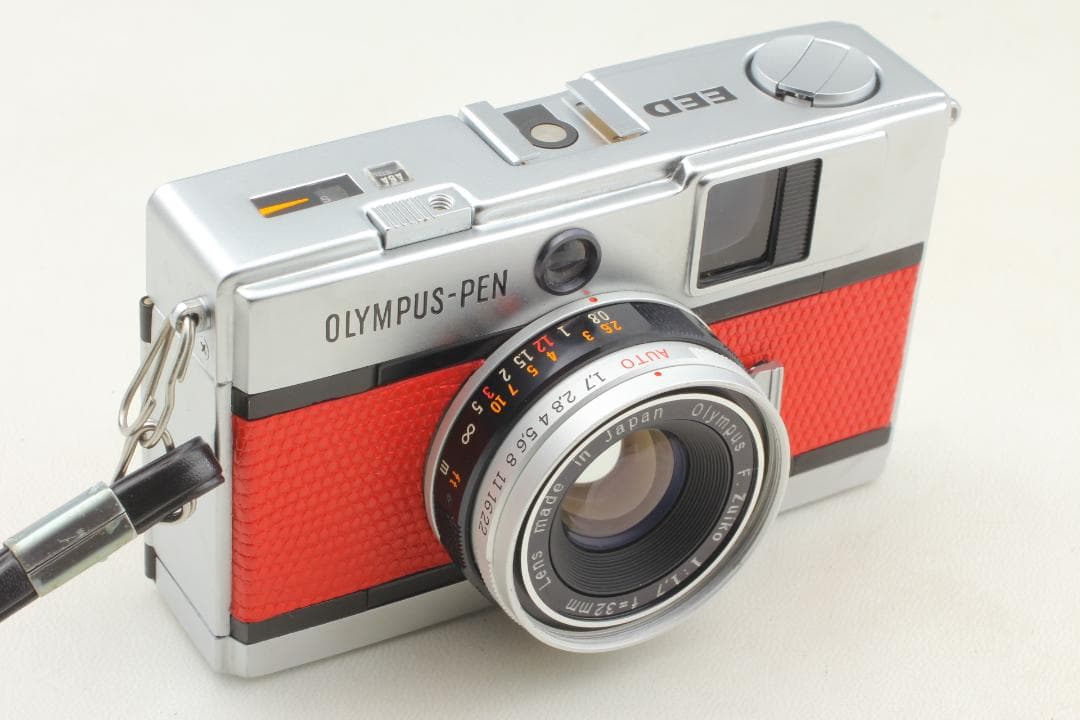 【整備済　並品】レッド オリンパス PEN EED 露出計△ 日本製 #1349