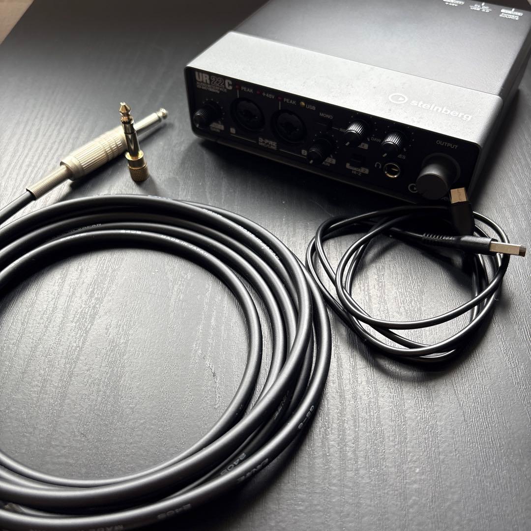 な*き様 Steinberg UR22C オーディオインターフェイス　各部品セッ