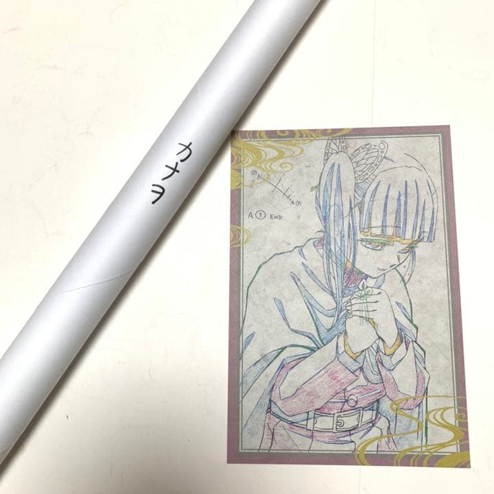 メルカリ最安！鬼滅の刃【栗花落カナヲ　ダイニング限定　B2原画ポスター】