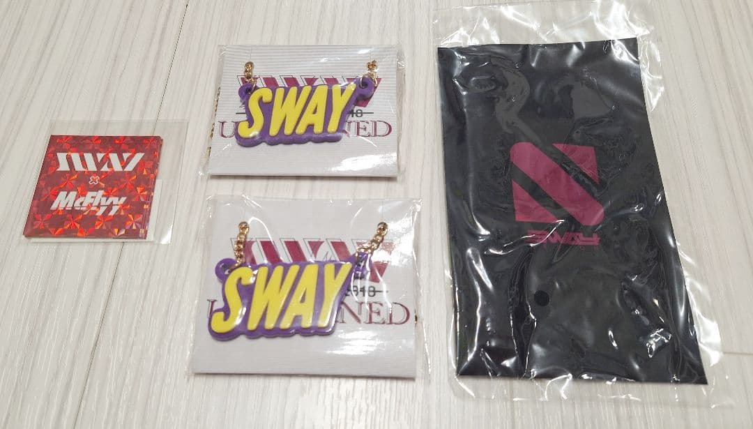 SWAY 関連 グッズ まとめ売り UNCHAINED 新品未使用