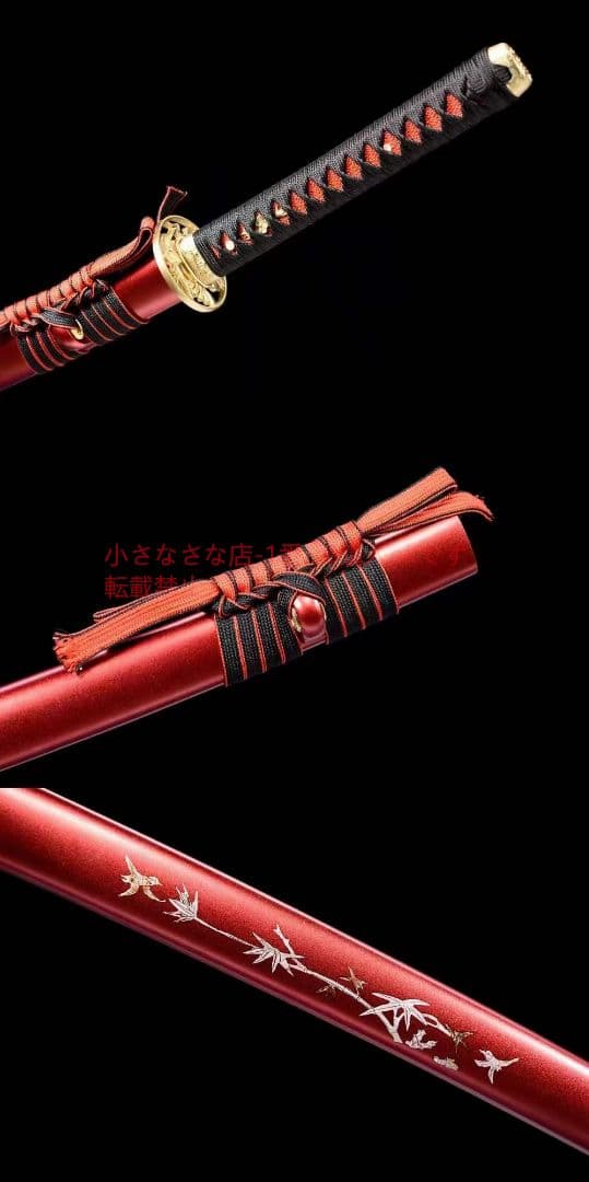 T10焼き紫焼刃侍刀『須弥打刀』  古兵器 武具 刀装具 日本刀 模造刀 居合刀