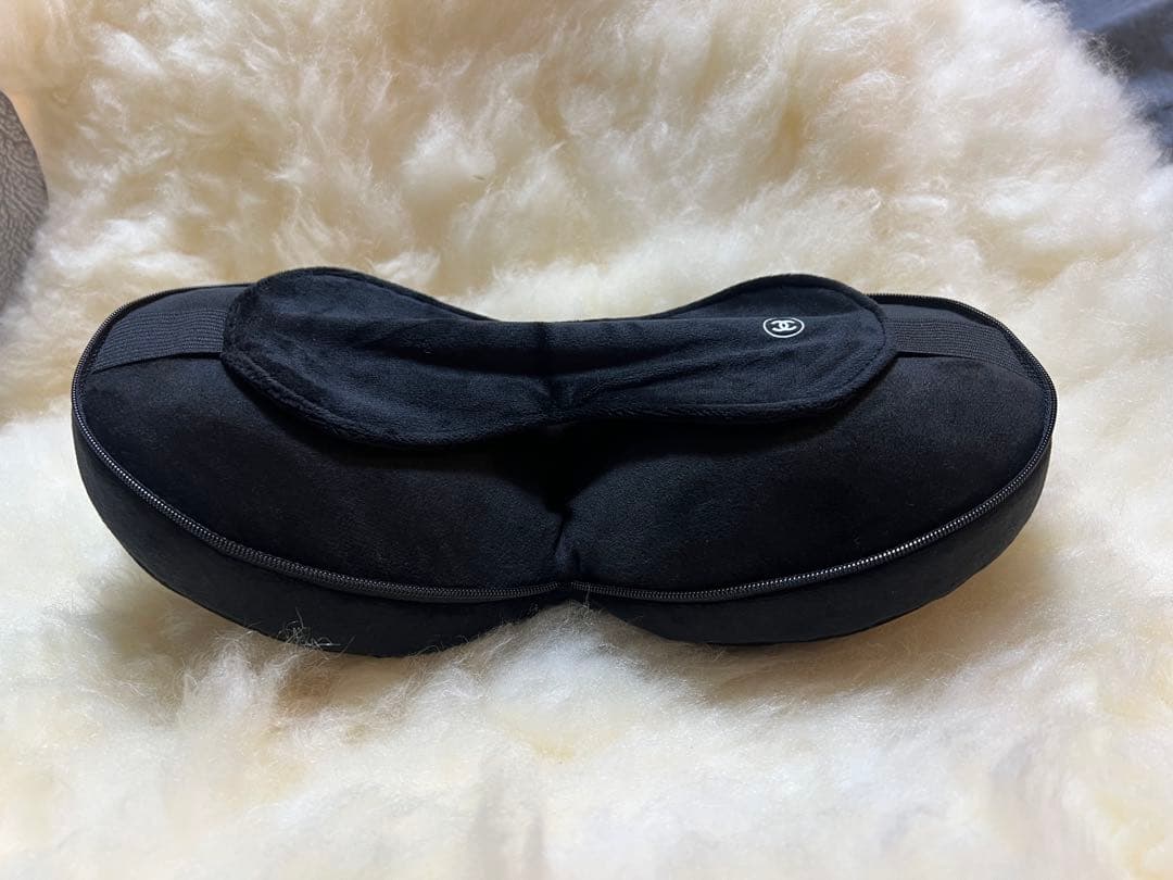 新品　値下げ交渉可能　シャネルノベルティ　旅行用アイマスク