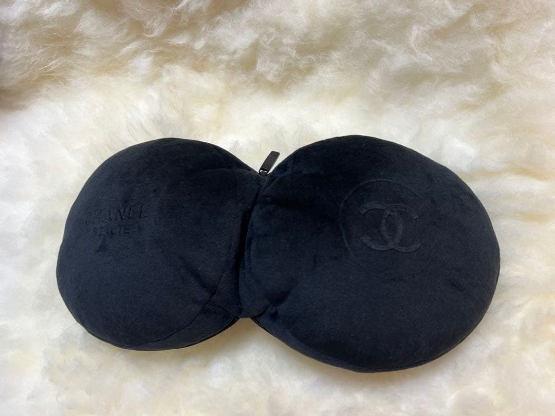 新品　値下げ交渉可能　シャネルノベルティ　旅行用アイマスク