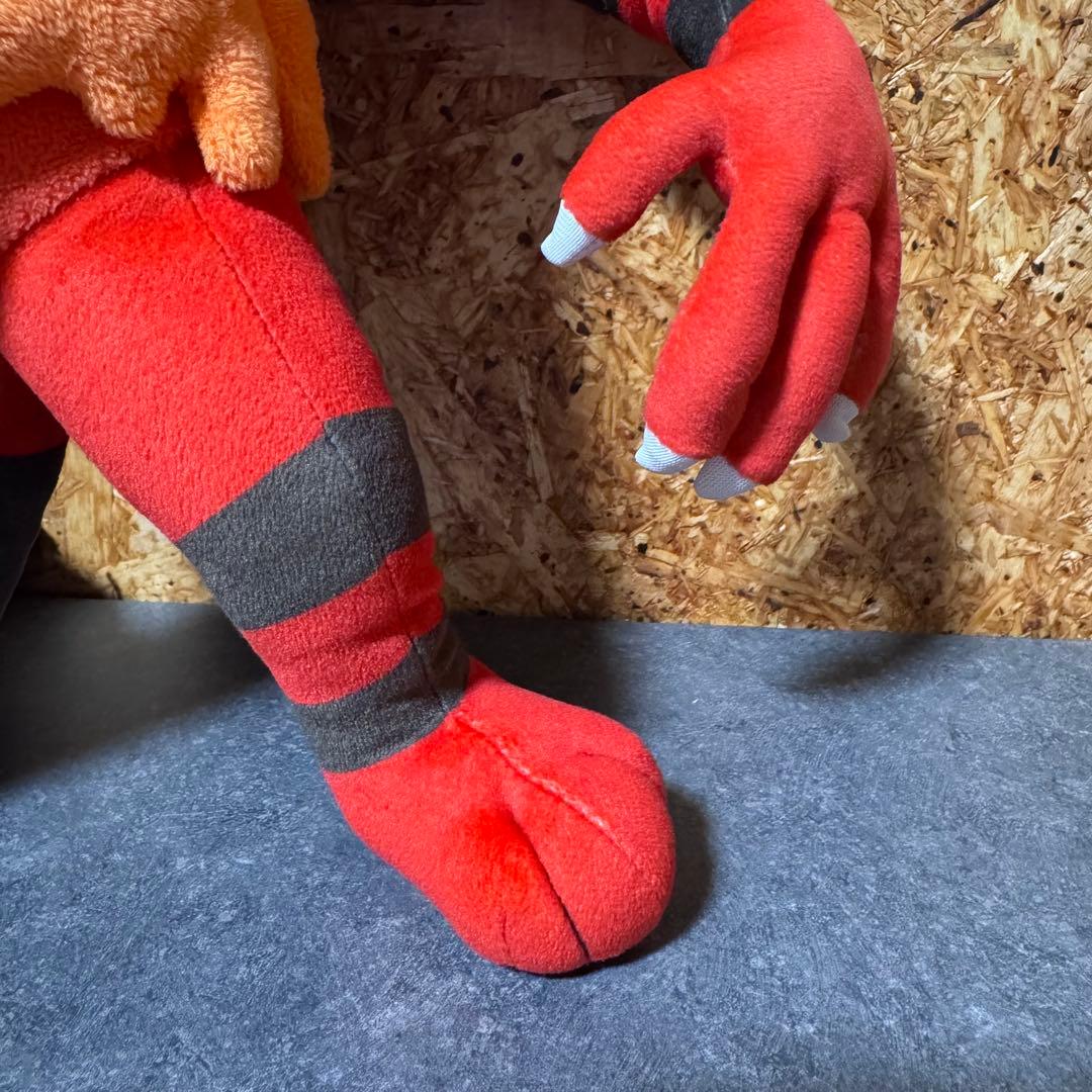 美品 ポケモンセンター ポケットモンスター ガオガエン ぬいぐるみ 2017年