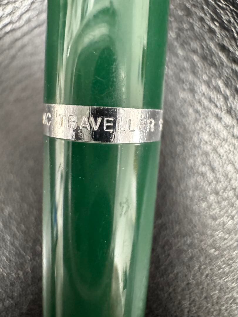 美品 MONTBLANC モンブラン TRAVELLER 5200 グリーン