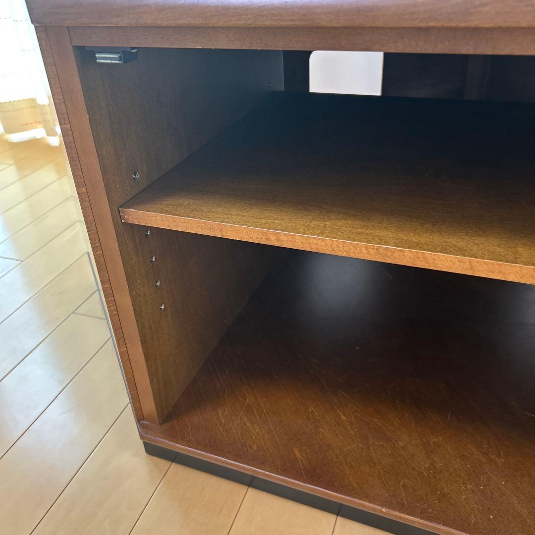 カリモク　コーナーテレビボード　テレビ台　カリモク家具　オールドカリモク　サイド