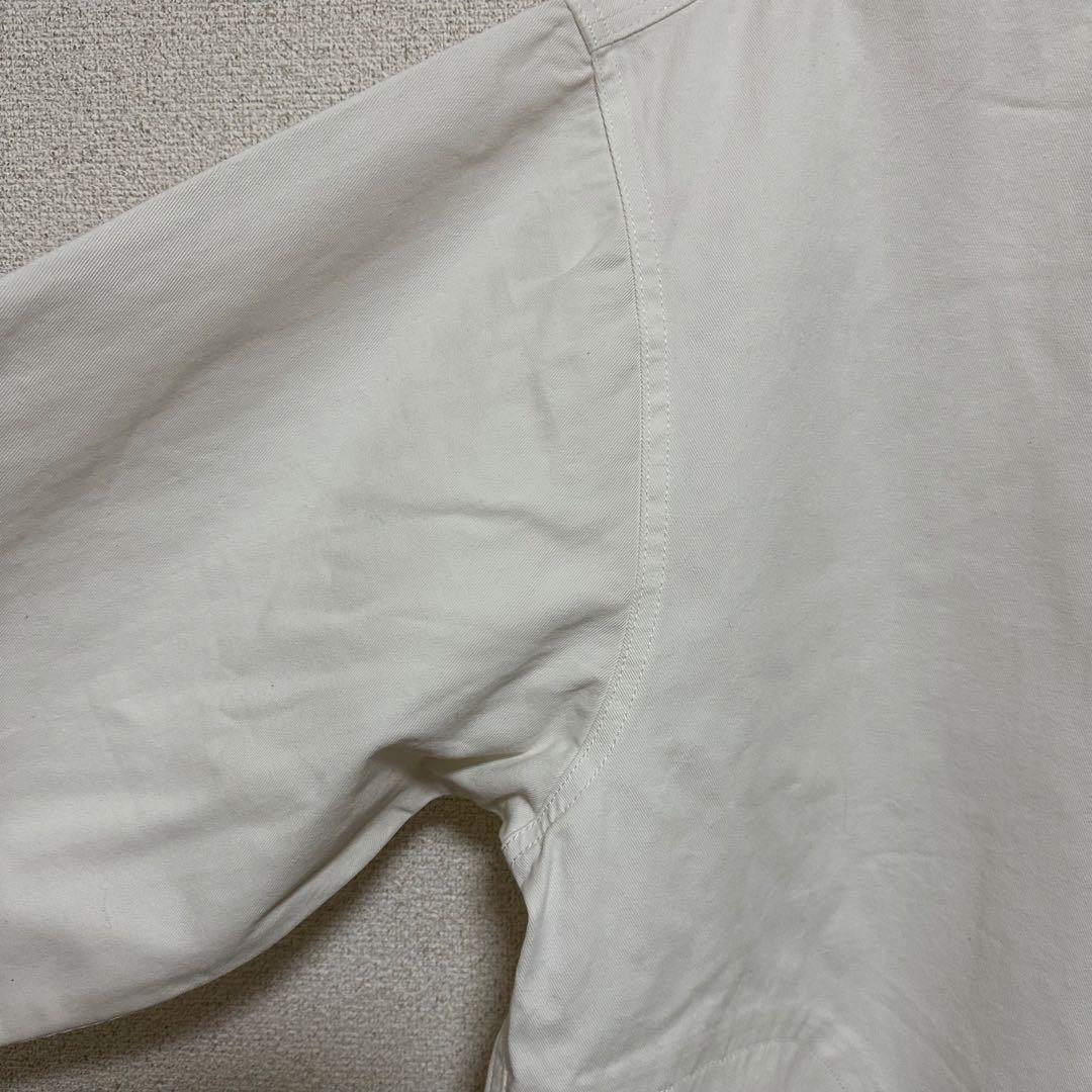 Naptime デニムプルオーバージャケット-WHITE