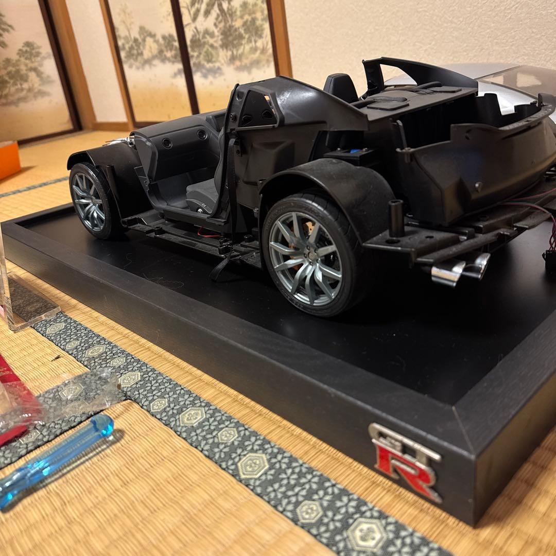 日産 NISSAN GT-R シルバー ディアゴスティーニ　ジャンク品