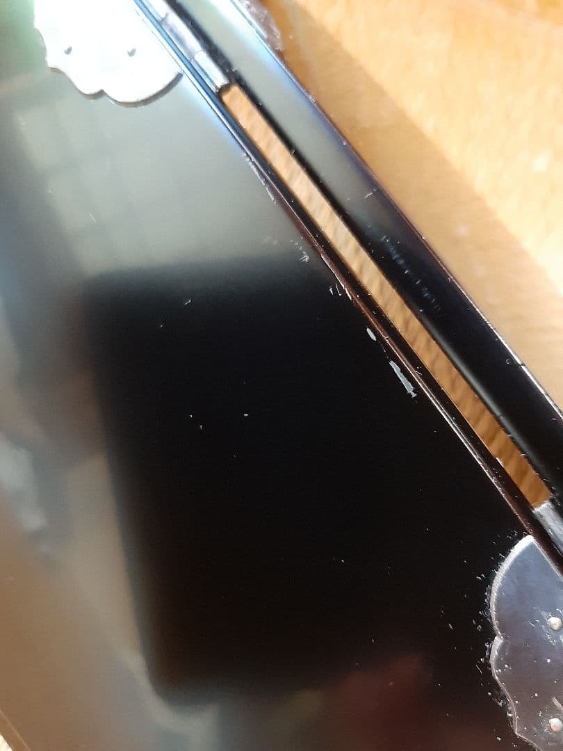 茶道具　ギヤマン（義山）平水指　漆蓋付き 共箱　水差 水入れ　平　硝子　ガラス