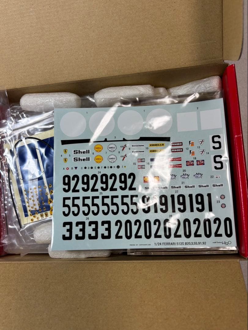 チ*卓様 希少　1/24 Ferrari512s short Tail