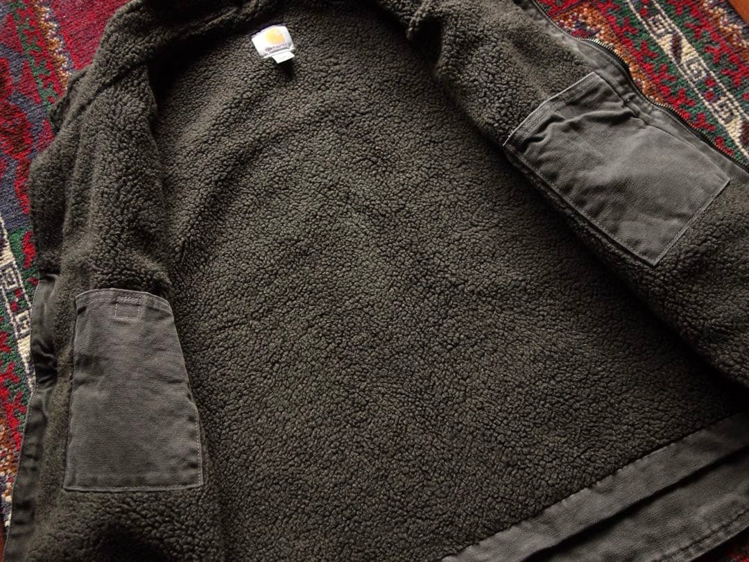 carhartt ダックベスト L メキシコ製 カーハート グレー 美品