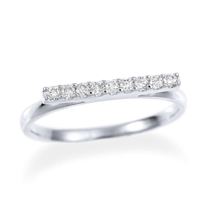 つ*る様 K18ダイヤモンドリング WG