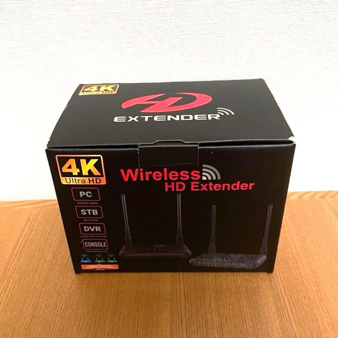 ワイヤレスHDMI 送信機と受信機4K@30HzHDフルHD 5Ghz/250m
