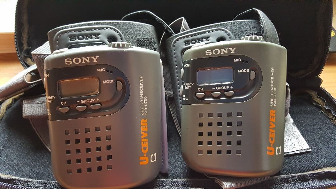 SONYトランシーバー ICB-U700 2台セット