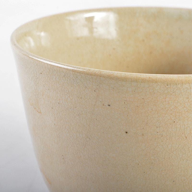 京焼　永楽善五郎 　永楽保全造　色絵　鶴文　茶碗　滝口加全識箱　V　R5628