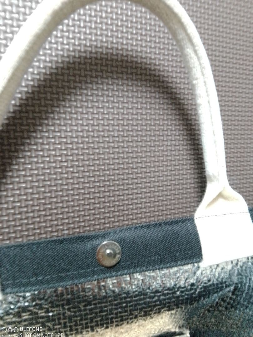 韓国　GALLERIA GOURMET 494 ショッピングバッグ 黒