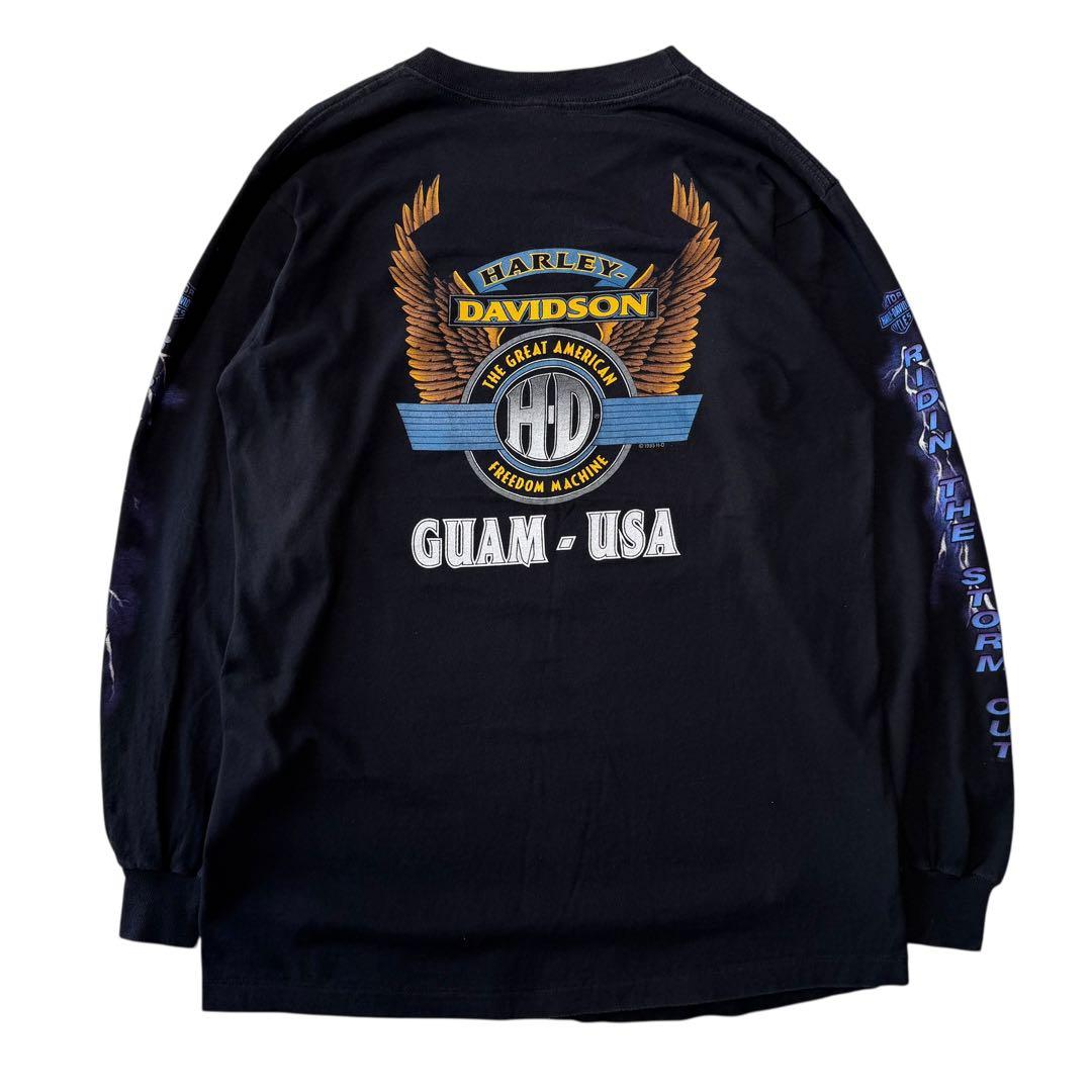 激レア ハーレー ペガサス サンダー ロンT 90s フレイム スパイダー