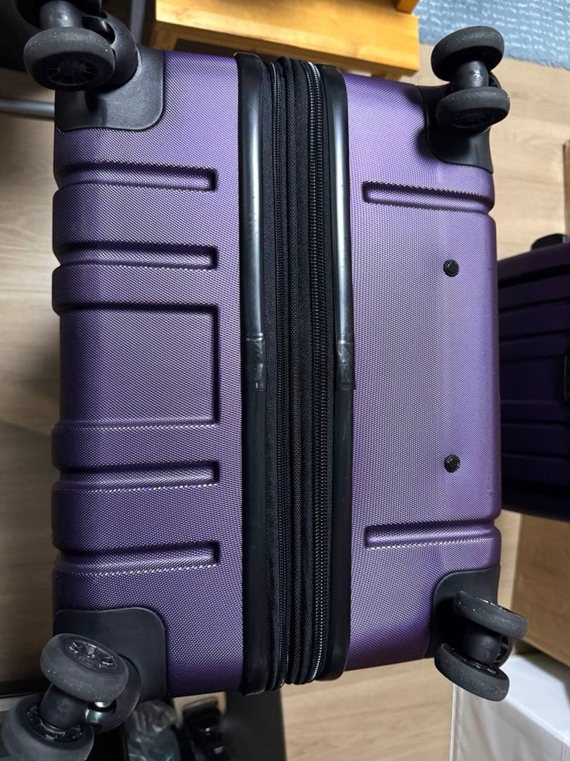 Samsonite パープル キャリーケース 2個セット