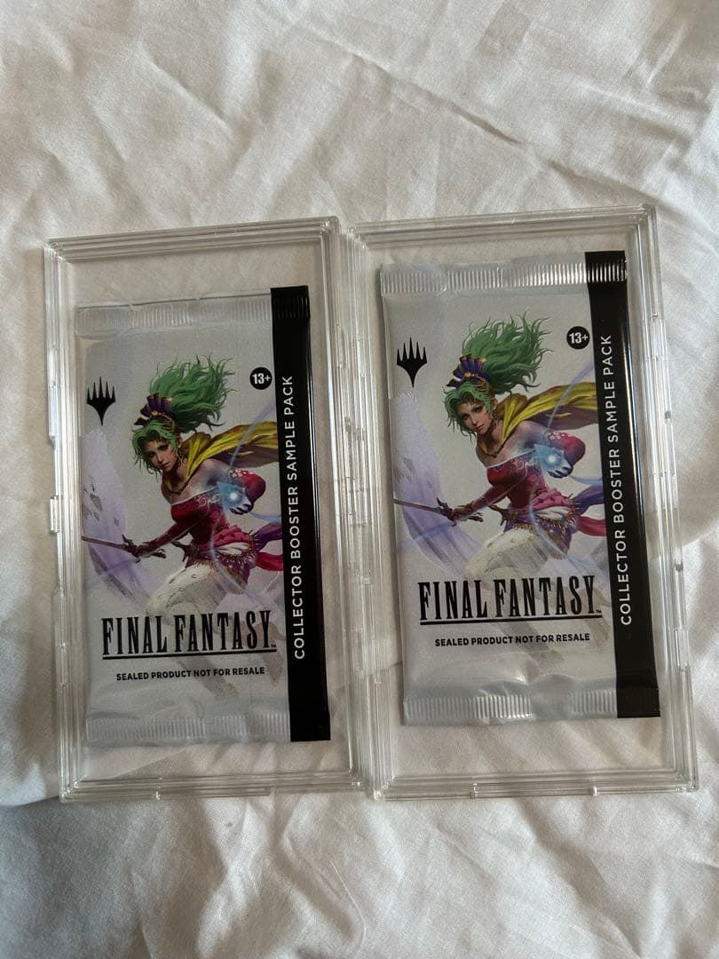 ファイナルファンタジー　サンプルコレクターブースター英語版2パックセット