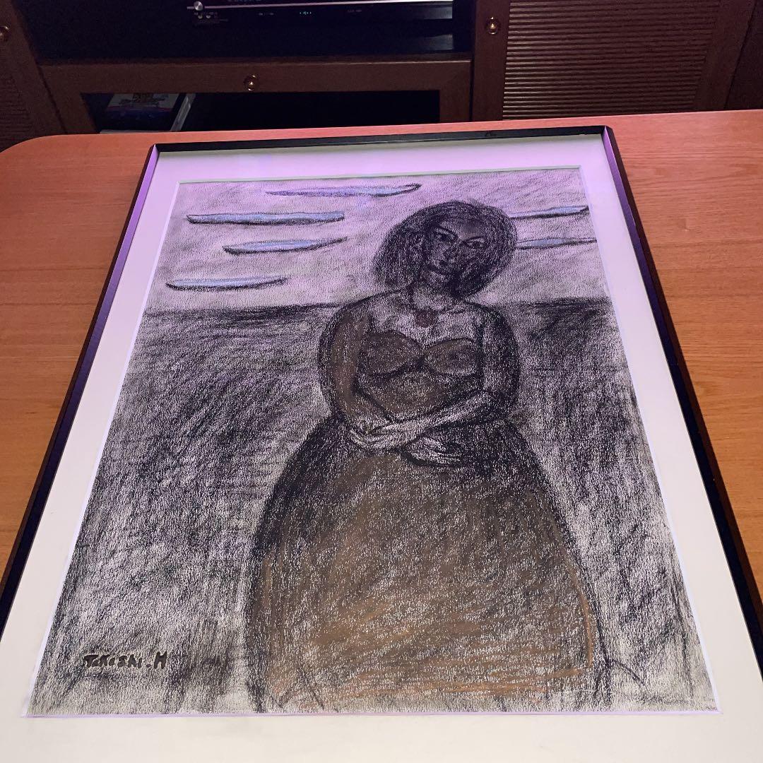 文化勲章受賞画家　林武　鑑定書付き