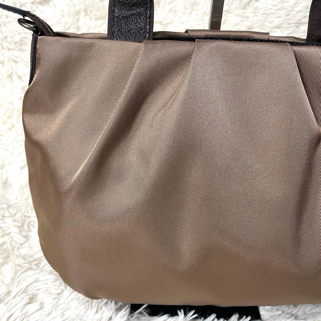 【美品】 IBIZA 2wayショルダーバッグ ベージュ　ポンパ　イビサ