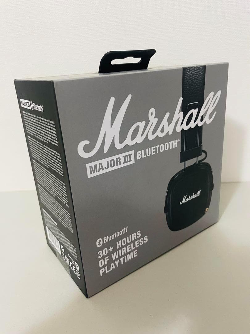 正規品 マーシャル ヘッドホン ブラック MAJOR III メジャー3 ⑨