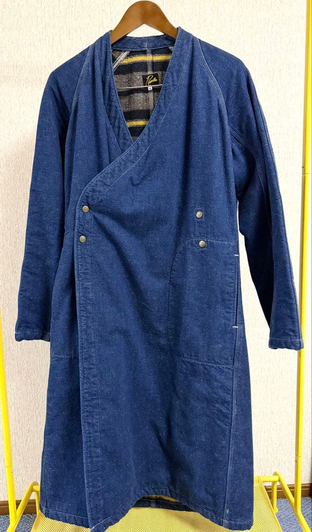 ニードルズ　デニム作務衣コート Sサイズ