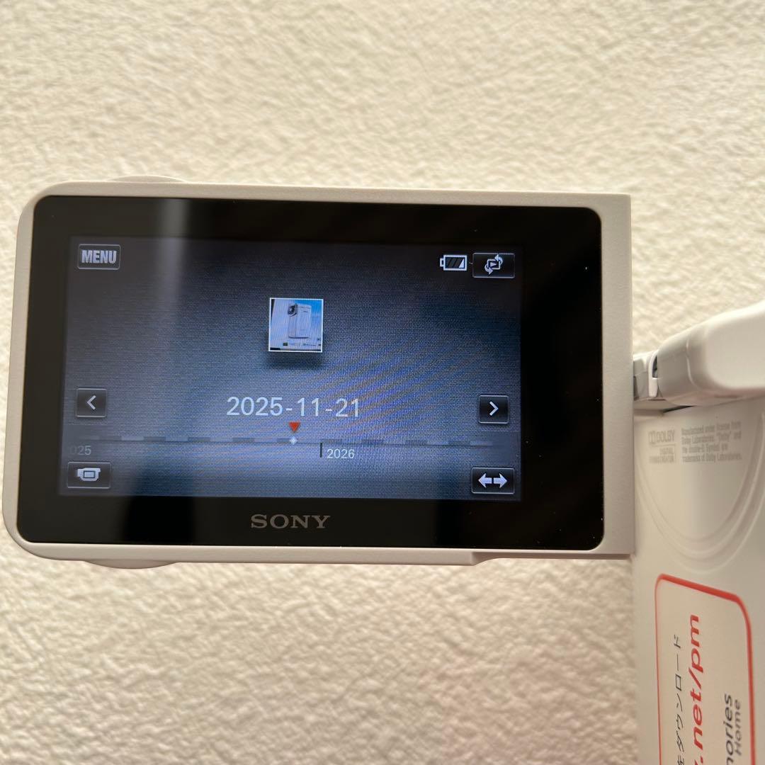 極美品✨SONY ハンディカム 防水カメラ HDR-GW77V 付属品完備　SD