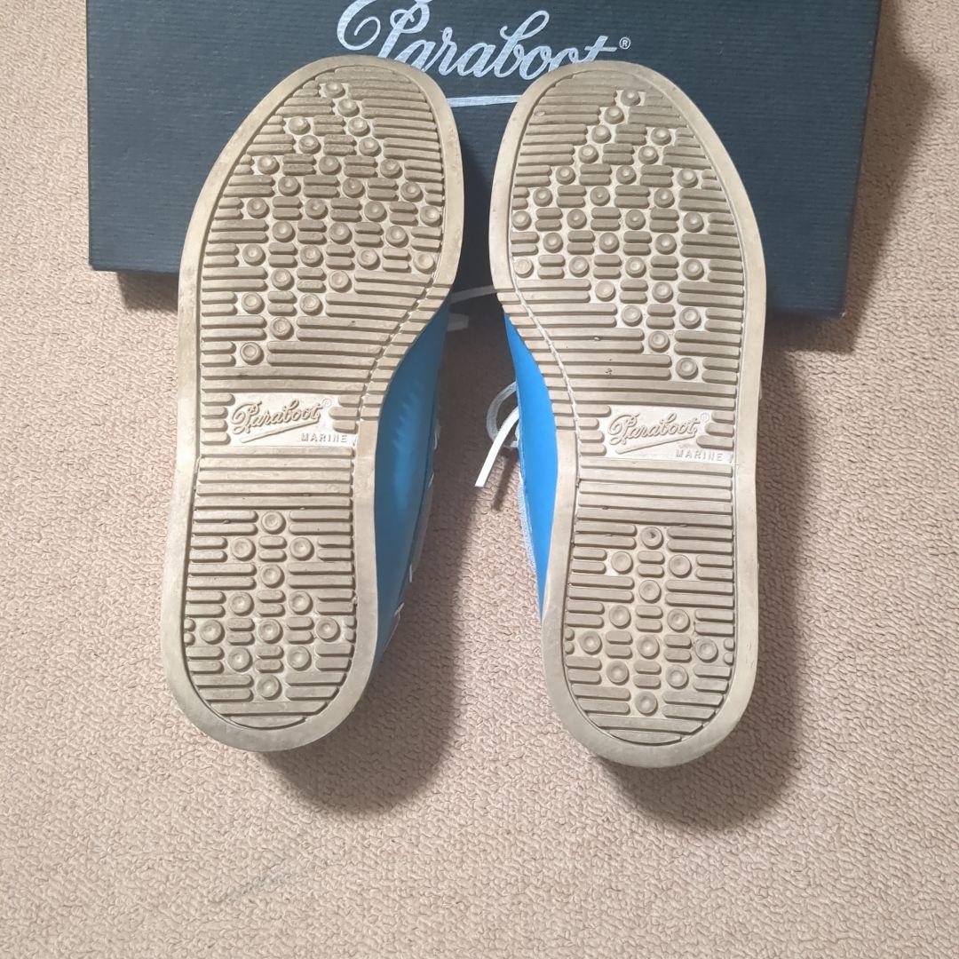 Paraboot デッキシューズ 青
