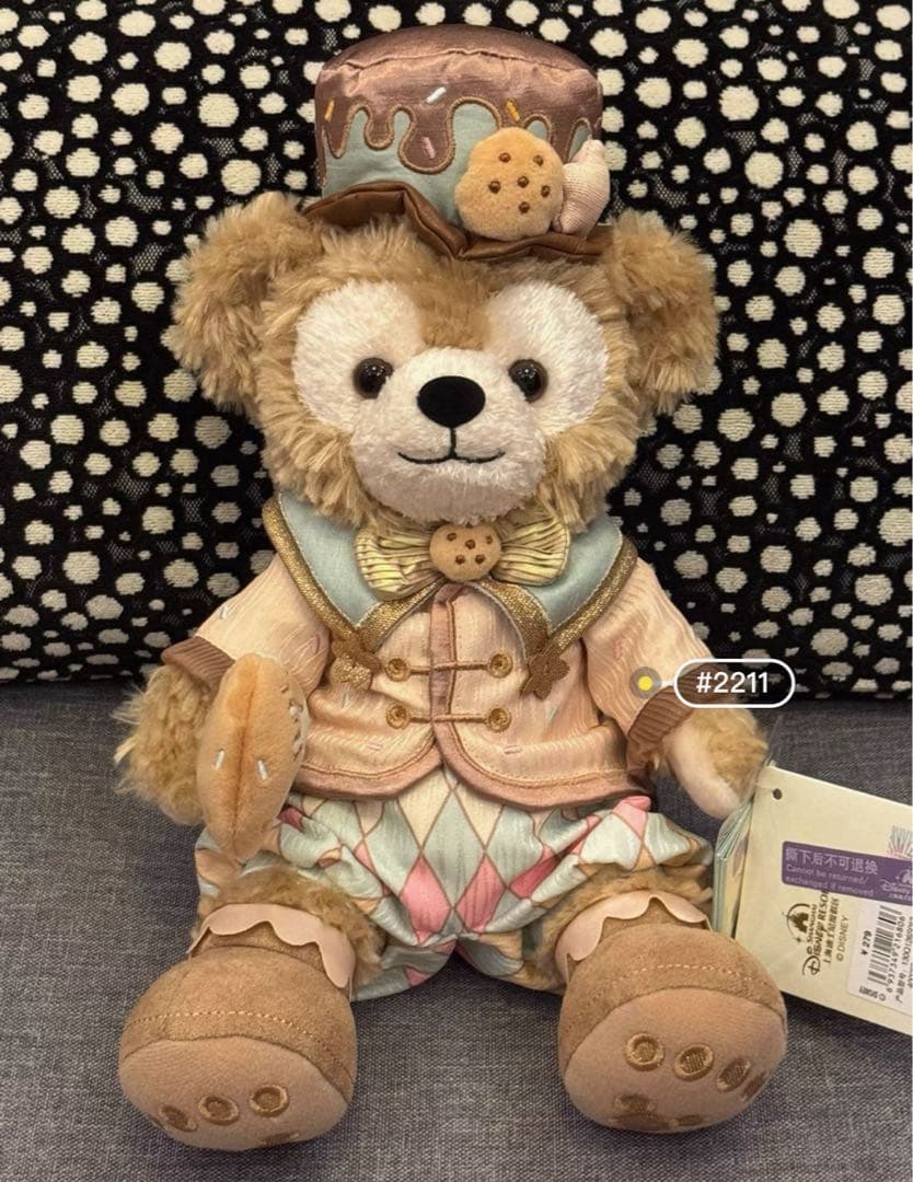 写真子発送❣️上海ディズニー　バースデー2.0 ダッフィーssぬいぐるみ