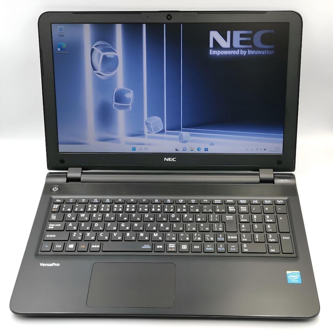 Windows11 ノートパソコン NEC Core i5 カメラ付き 訳あり品
