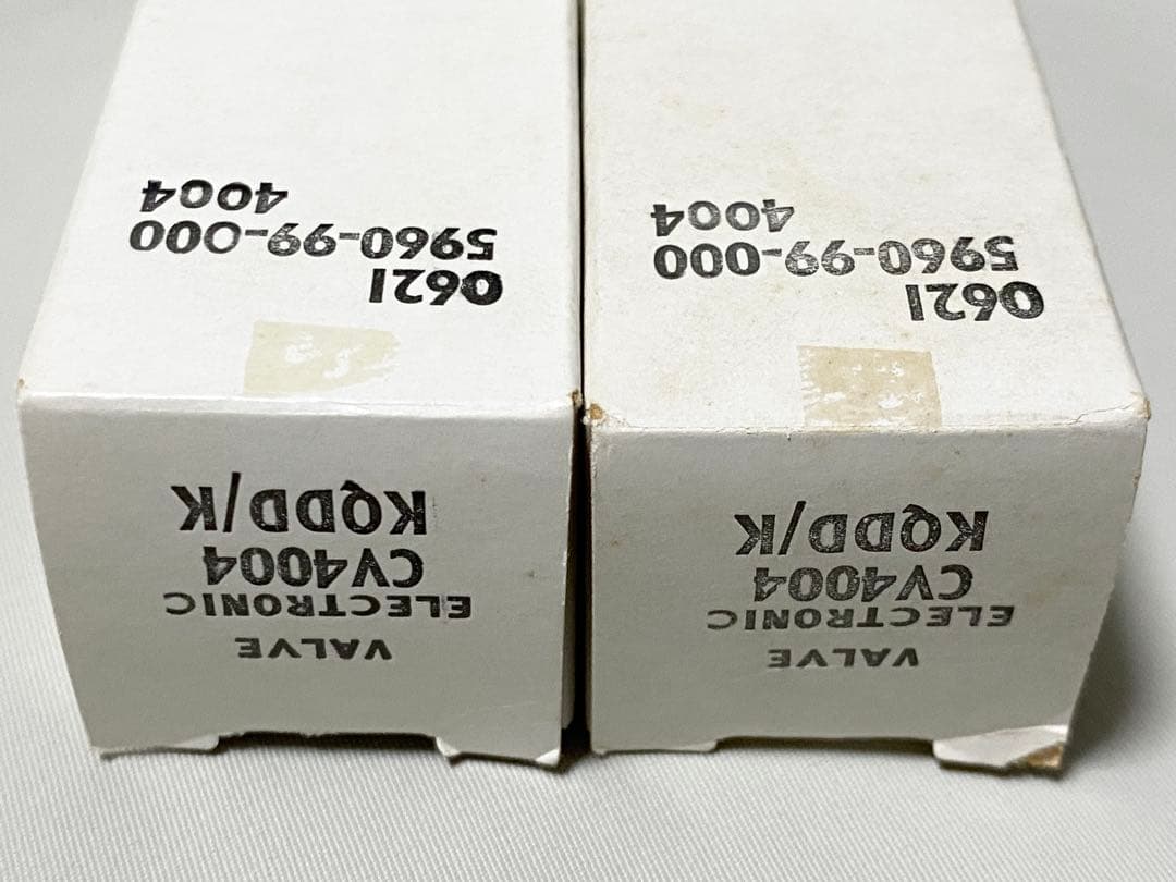 VALVE ELECTRONIC CV4004 2本 ①