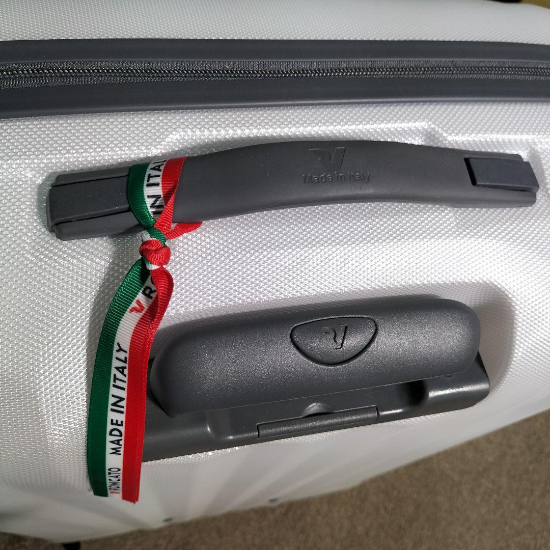 未使用品 ロンカートキャリーケース ホワイト 63L 展示品(2511A②)