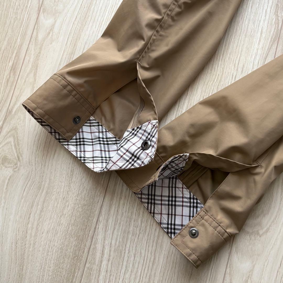 【美品】バーバリーブラックレーベル ブルゾン M ベージュ ノバチェック 春服