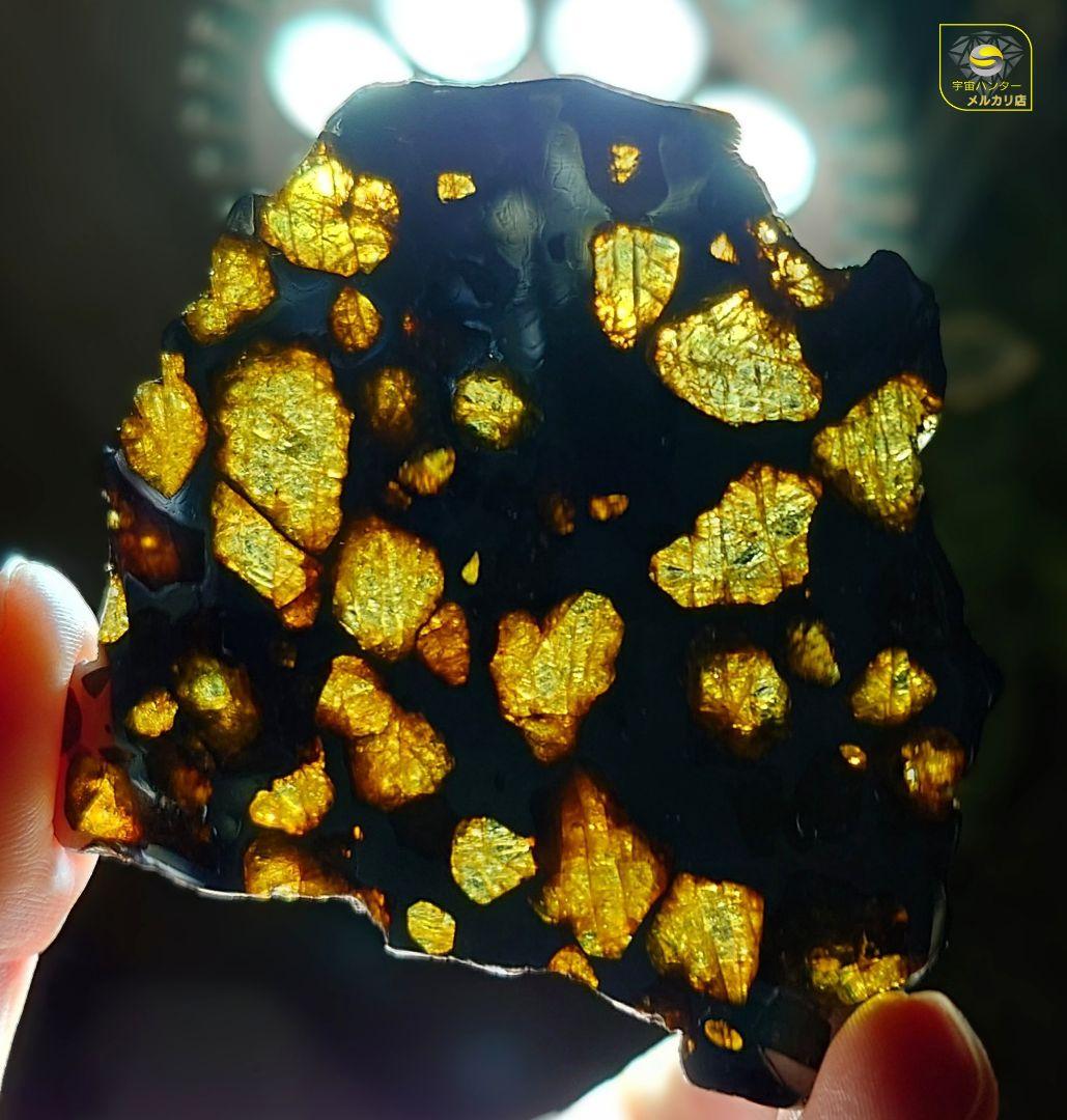 ★51.38g イミラック パラサイト 隕石 Imilac⭐⭐⭐