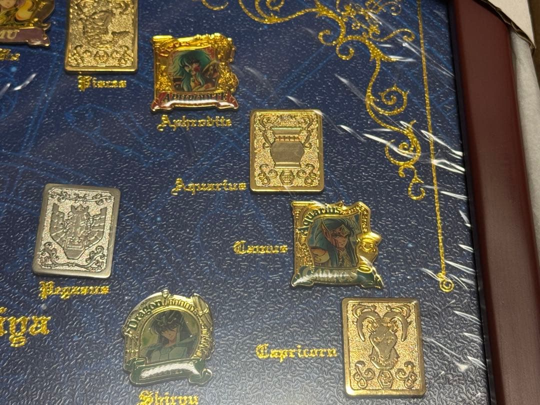 希少聖闘士星矢生誕25周年 受注生産 聖闘士ピンズコレクション新品