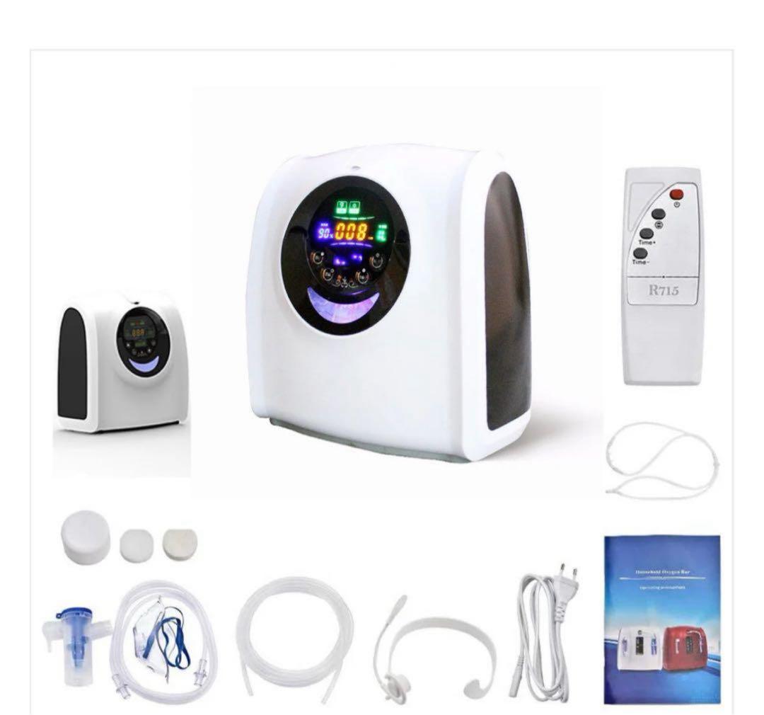 新品2021 年 酸素発生器6L家庭用 在宅酸素吸入器 リモコン付