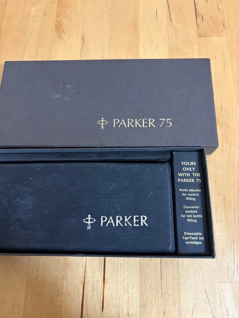 パーカー 75 万年筆 スターリング シルバー 筆記具