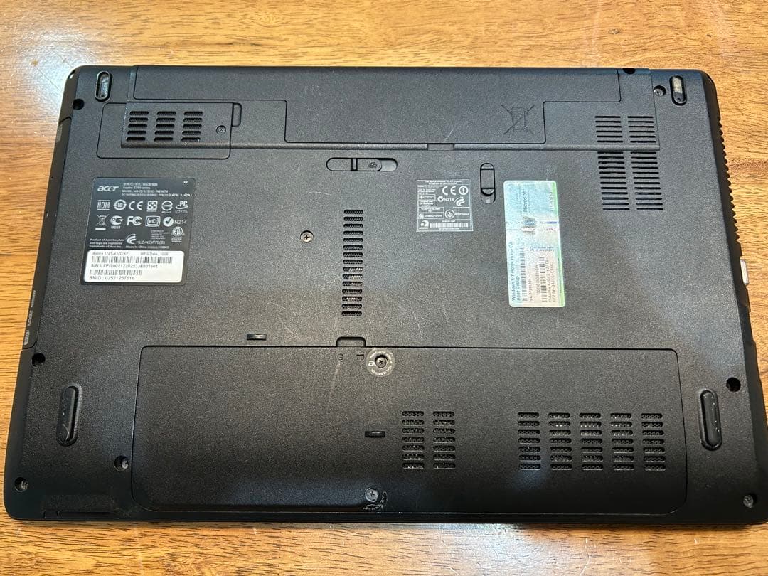 Acer ノートパソコン ASPIRE5741 オフィス付き