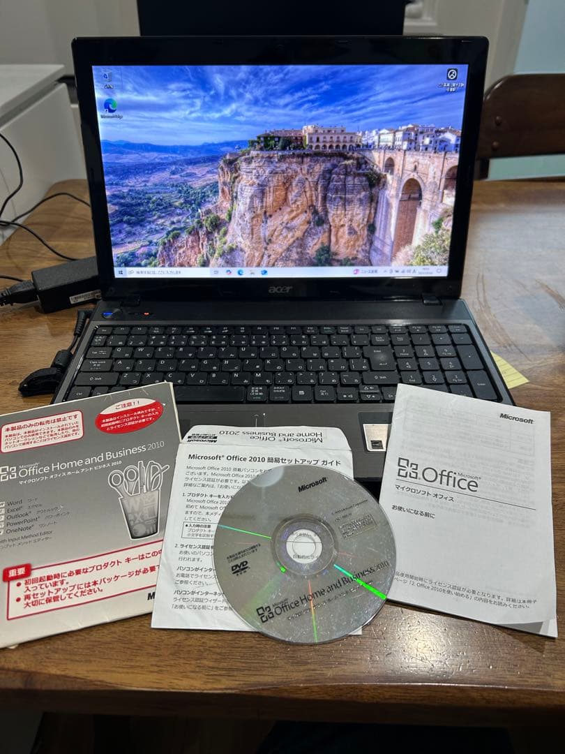 Acer ノートパソコン ASPIRE5741 オフィス付き