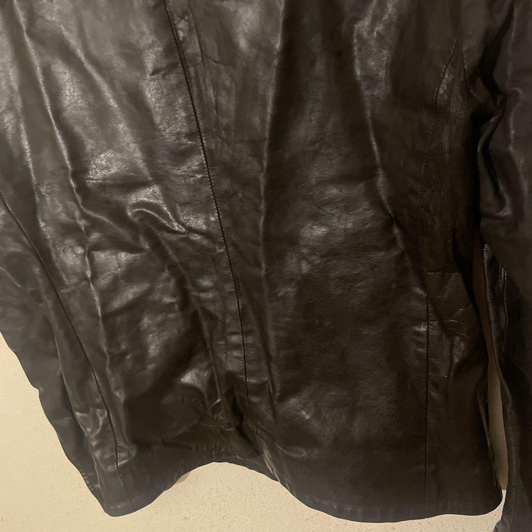 KAZUYUKIKUMAGAI ATTACHMENT ライダースジャケット　牛革