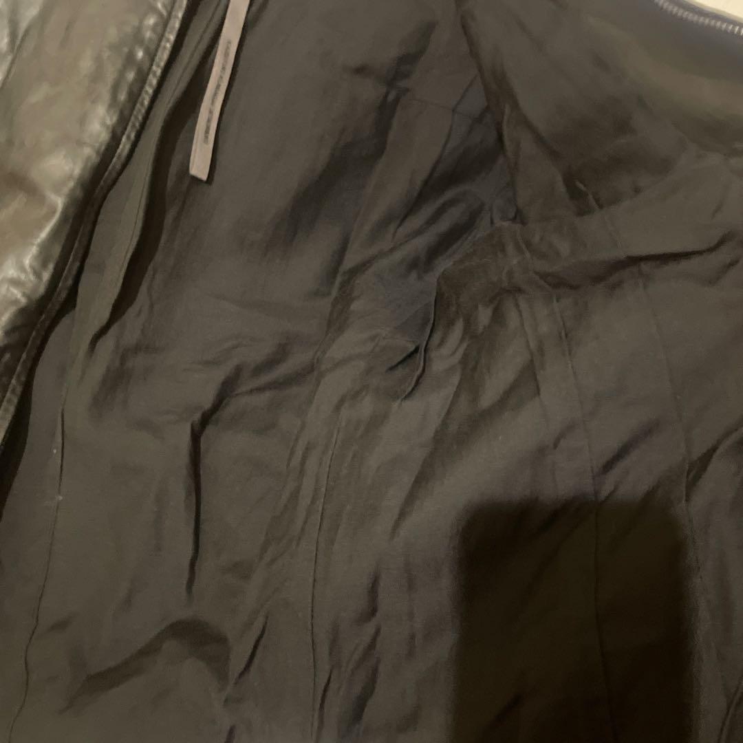 KAZUYUKIKUMAGAI ATTACHMENT ライダースジャケット　牛革