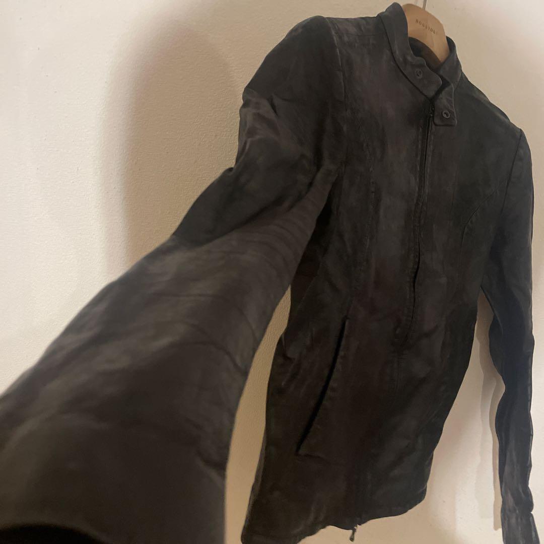 KAZUYUKIKUMAGAI ATTACHMENT ライダースジャケット　牛革