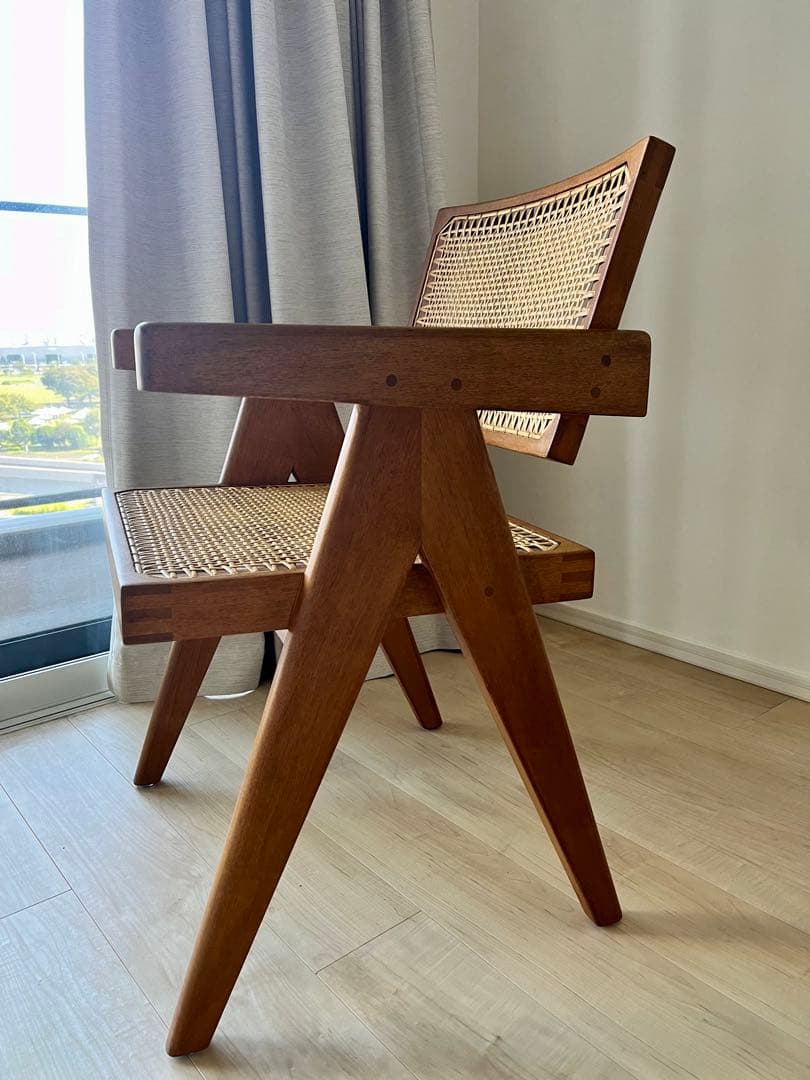 5*6様 チーク チェアピエール・ジャンヌレ