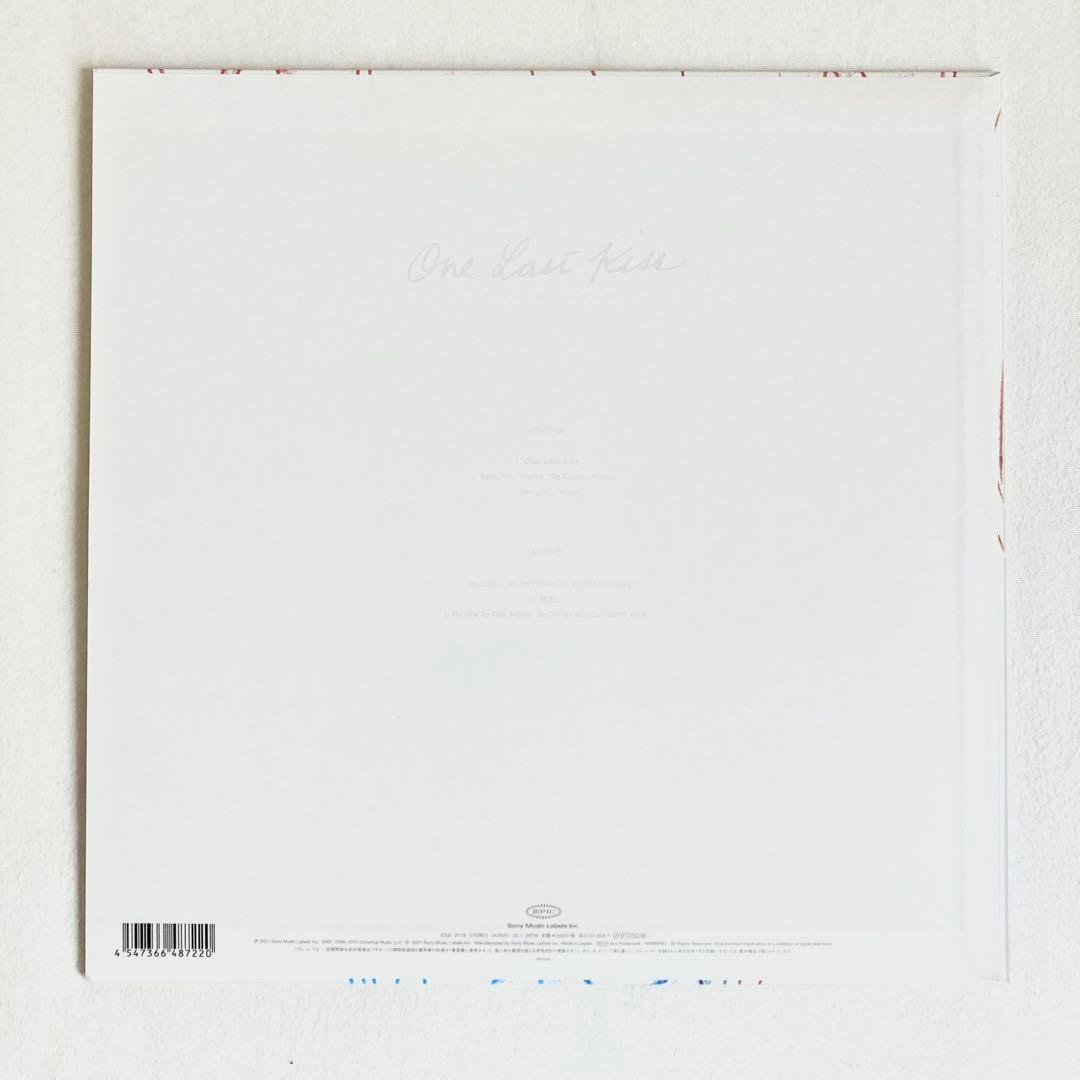 【完全生産限定盤】レコード 宇多田ヒカル One Last Kiss 綾波レイ