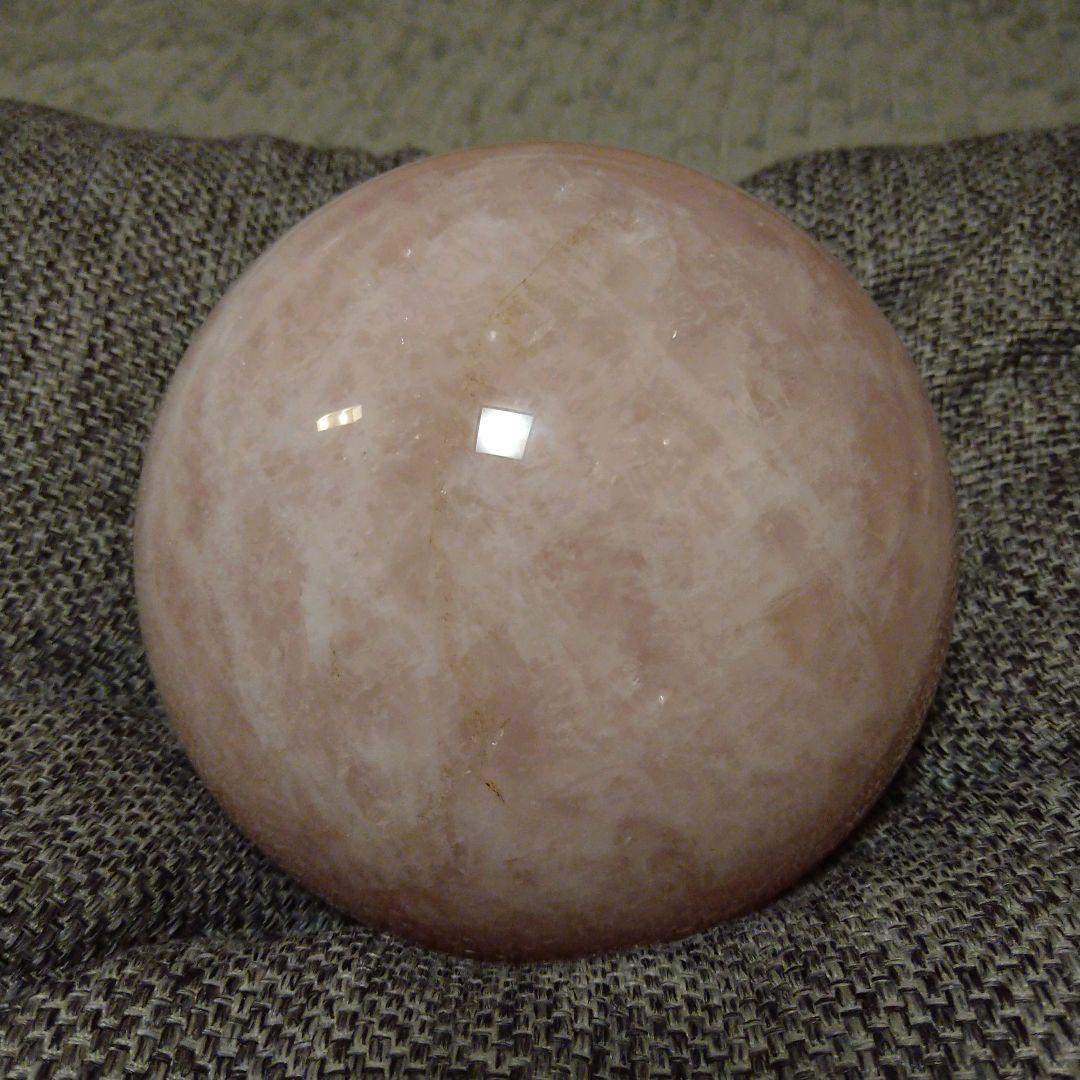 紅水晶球 ローズクォーツ 直径15センチ パワーストーン