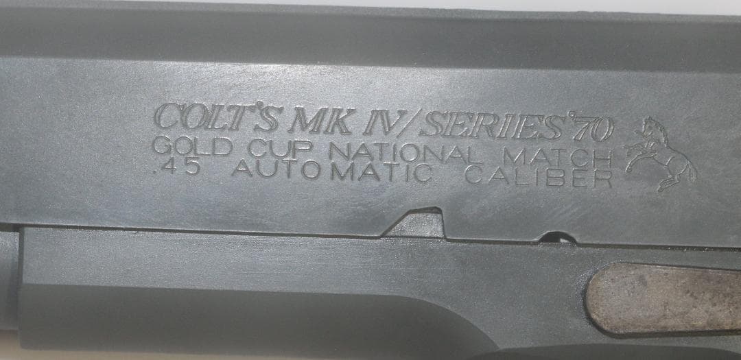 MGC HW樹脂製モデルガン コルトGMナショナルマッチ　SPG合法品 　未発火