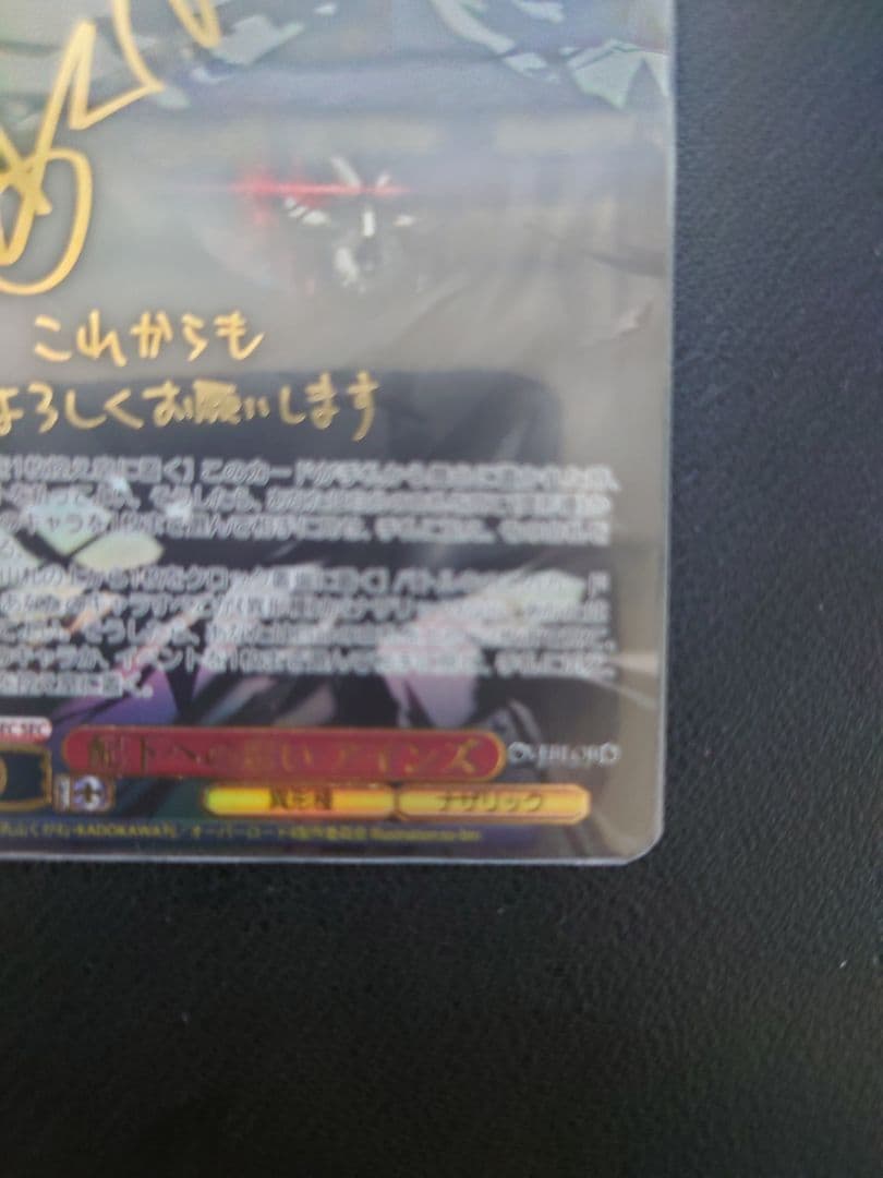 『オーバーロード Vol.2』SECカード「配下への思い アインズ」