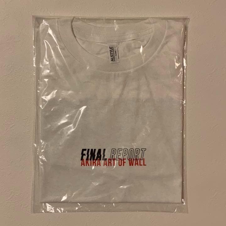 AKIRA ART OF WALL　ファイナルレポート　Tシャツ Mサイズ