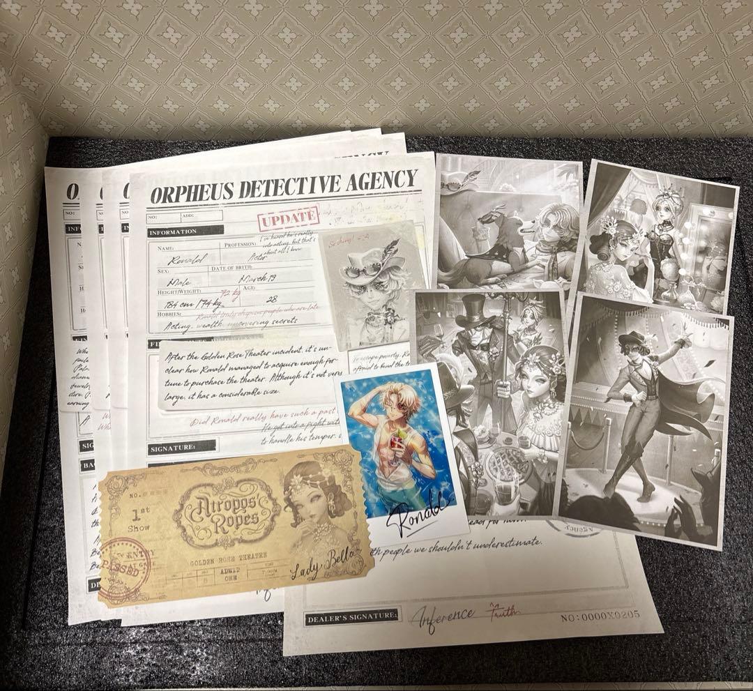 第五人格 トゥルース＆リーズニング 探鉱者 資料集 バトルポーカー